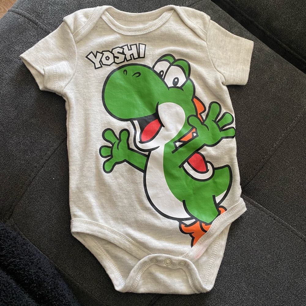 Yoshi onesie